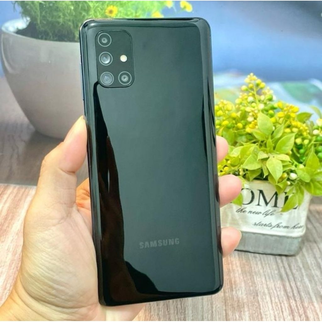 Termurah!!! SAMSUNG GALAXY M51 RAM 8/128GB EX SEIN SECOND FULLSET NO MINUS