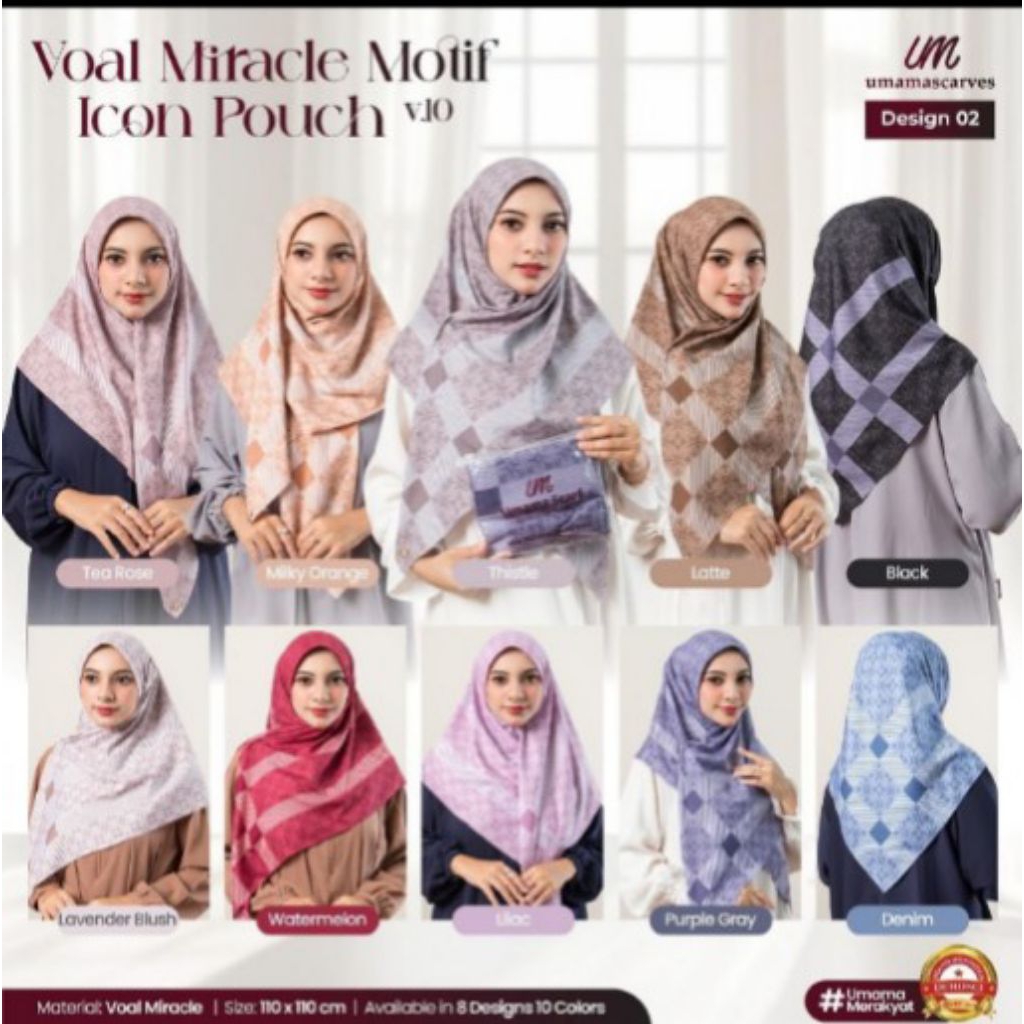 UMAMA VOAL MIRACLE MOTIF PREMIUM