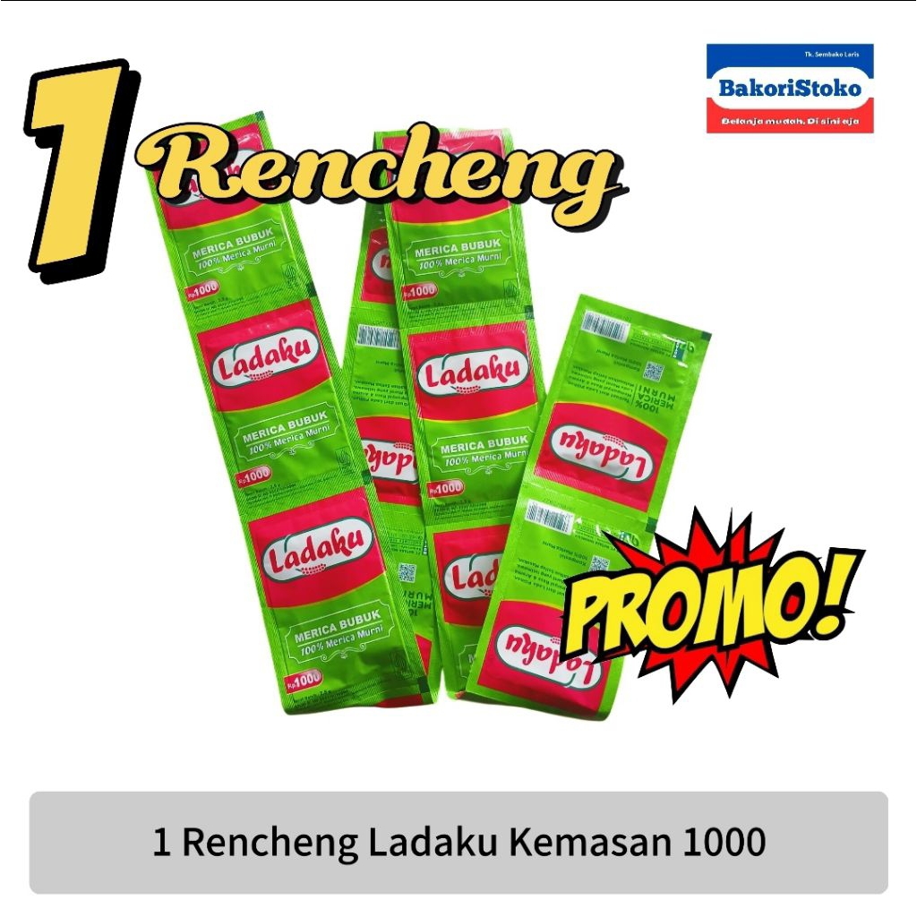 

Ladaku Meriica Bubuk 1 Rencheng isi 12pcs / Merica Bubuk Ladaku 1Renchenc