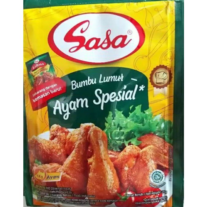 

sasa bumbu lumur ayam spesial 25 gr