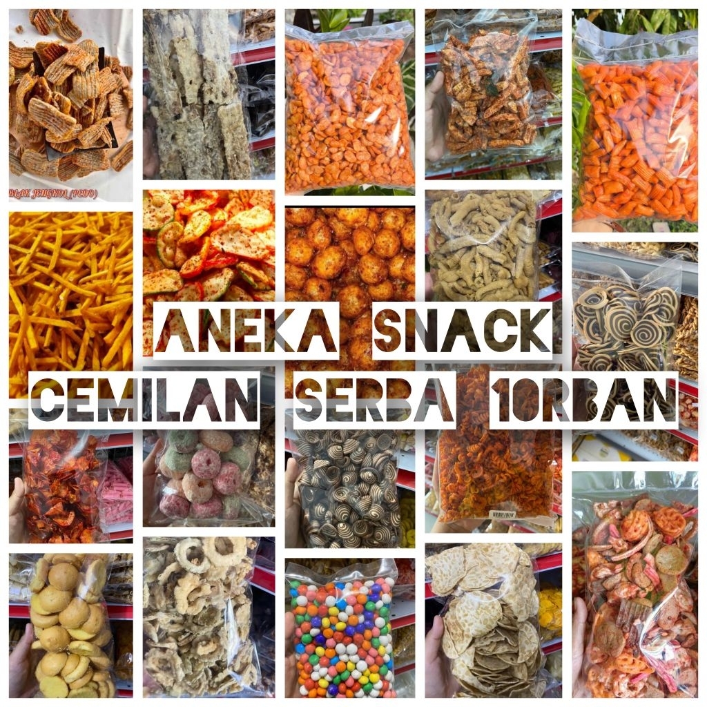 

[10rban]Aneka Snack Cemilan Viral 10rban