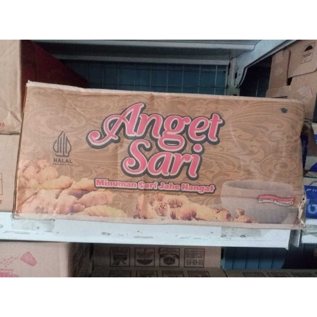 

Anget Sari Susu Jahe 1 Dus ( 28gr x 250 Sachet)