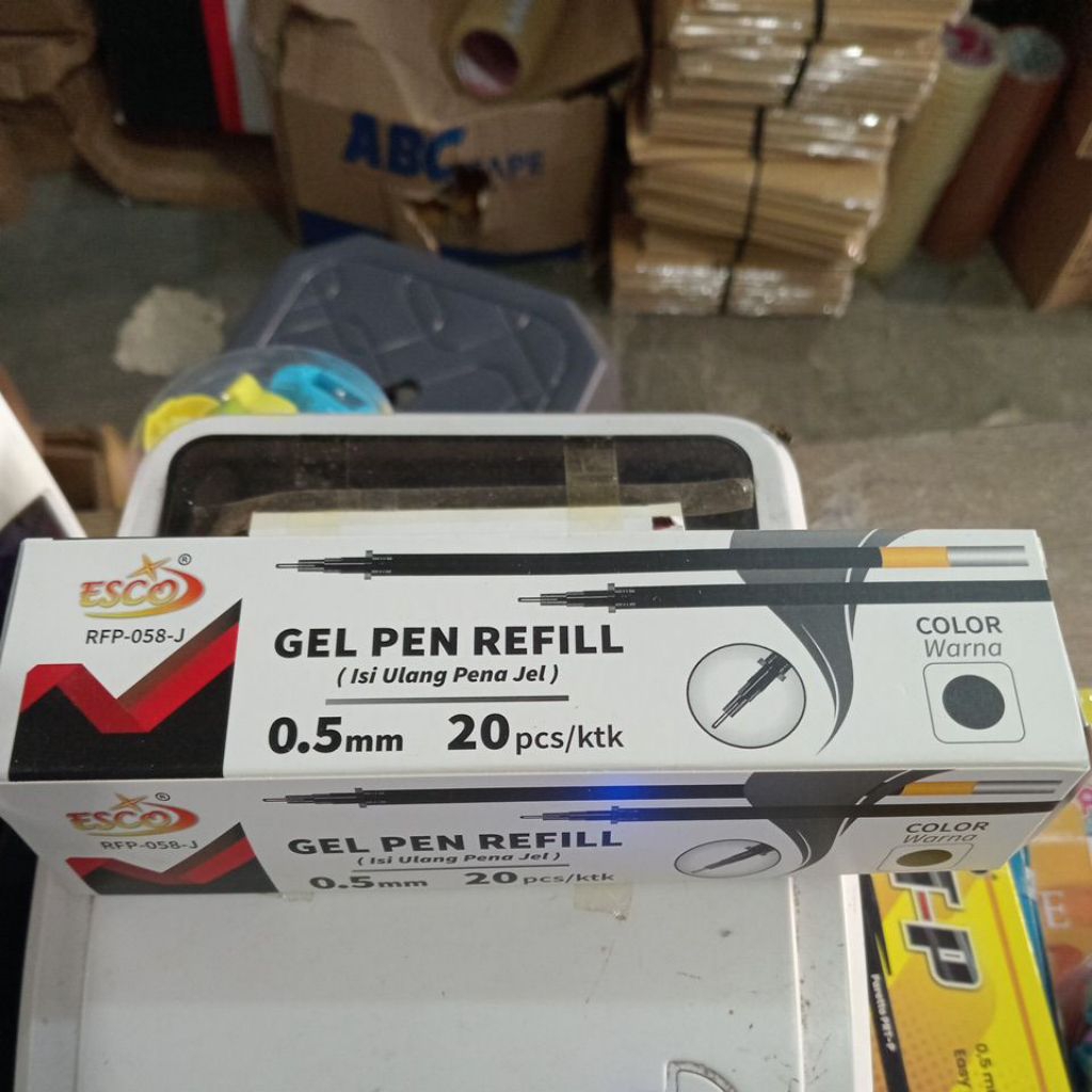 

REFFIL ISI PEN LANCIP ESCO 1 BOX ISI 20 BIJJ