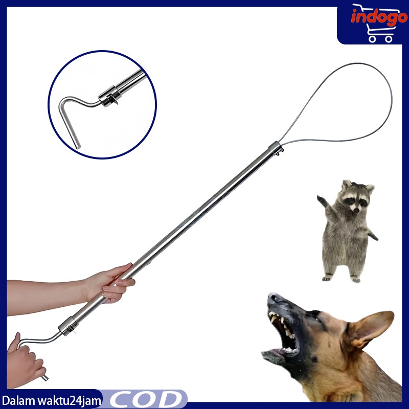 62cm Animal Catcher Alat Penangkap Binatang Anjing Animal Dog Catcher Kucing Babi Biawak