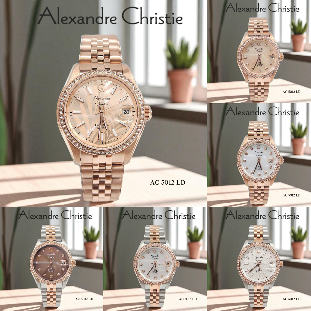 Jam Wanita Alexandre Christie AC5012 AC 5012 Original Garansi Resmi Alexander Christie