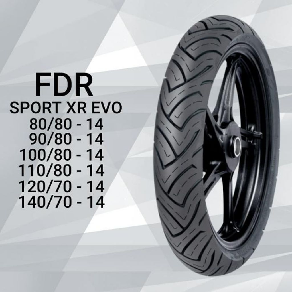Ban FDR Sport XR Evo 90/80-14 Tubeless