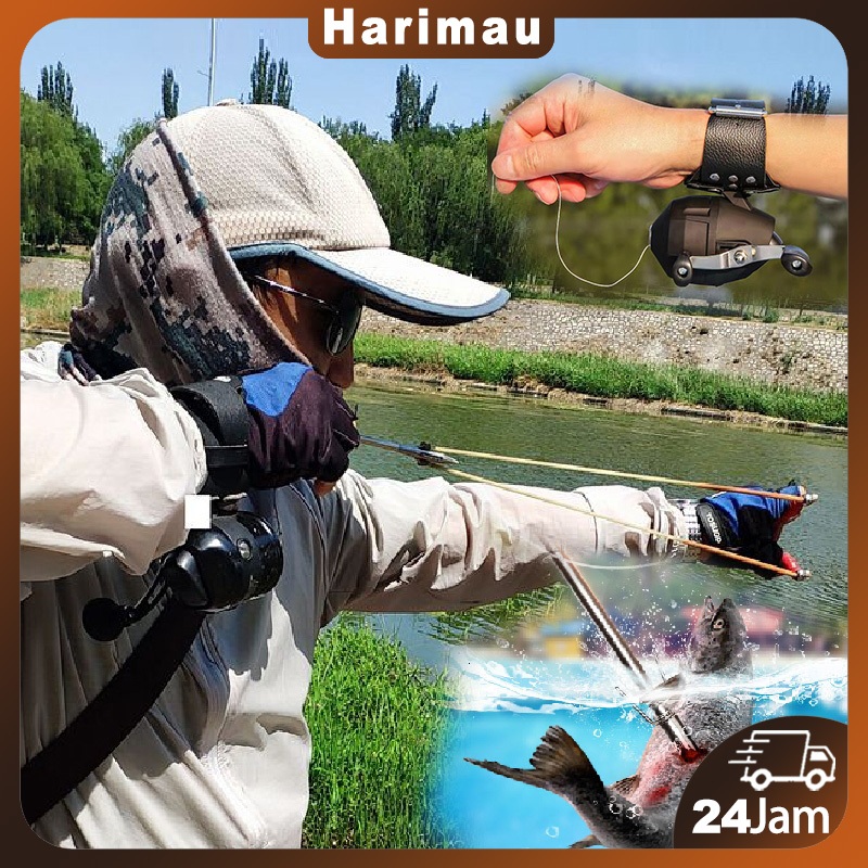 Slingshot Ikan Reel Ketapel Reel Ketapel Paser Ikan Reel Ketapel Ikan Hitam Dengan Gelang Reel Ketap
