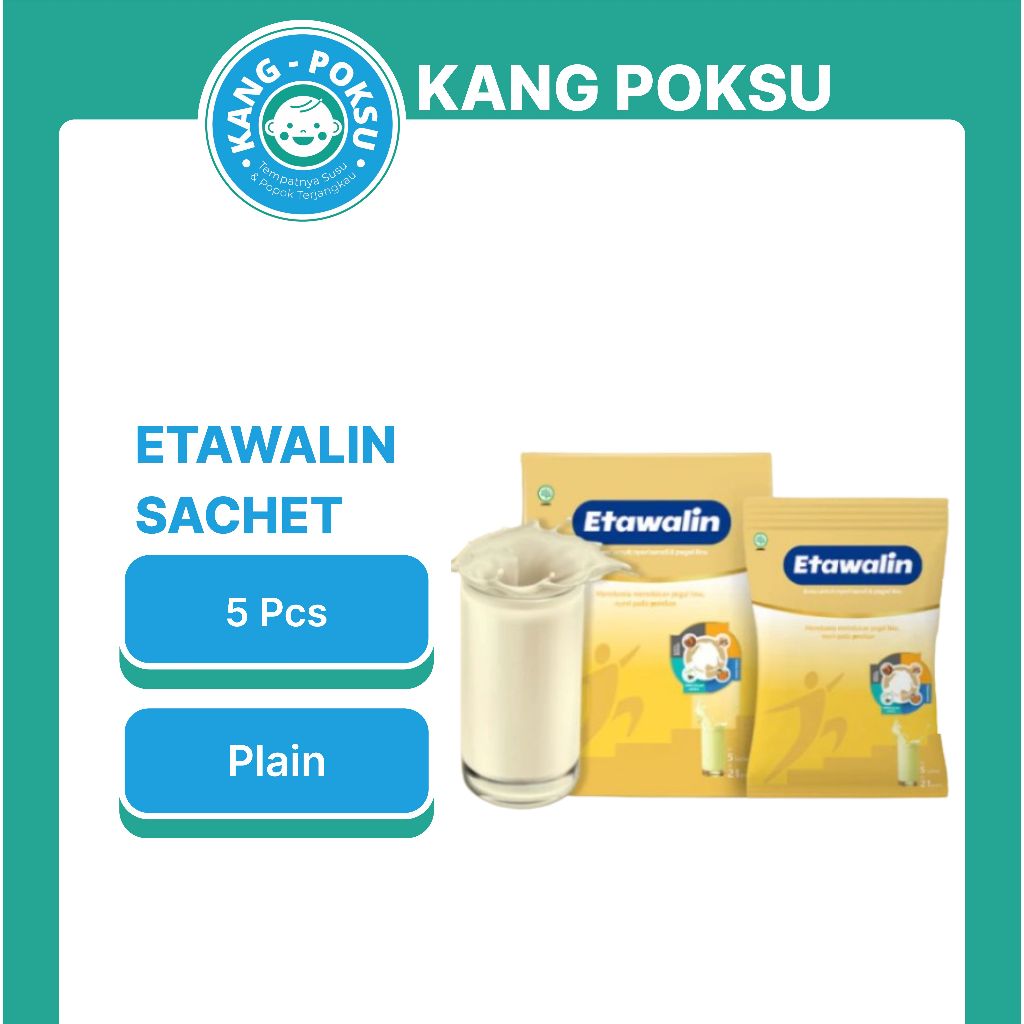 

SUSU ETAWALIN SACHET KEMASAN PRAKTIS 1 Box Isi 5 Sachet - ATASI Nyeri Tulang Dan Kesemutan SSKD