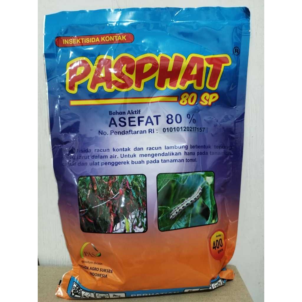 

PASPHAT 80 SP 400gr INSEKTISIDA KONTAK