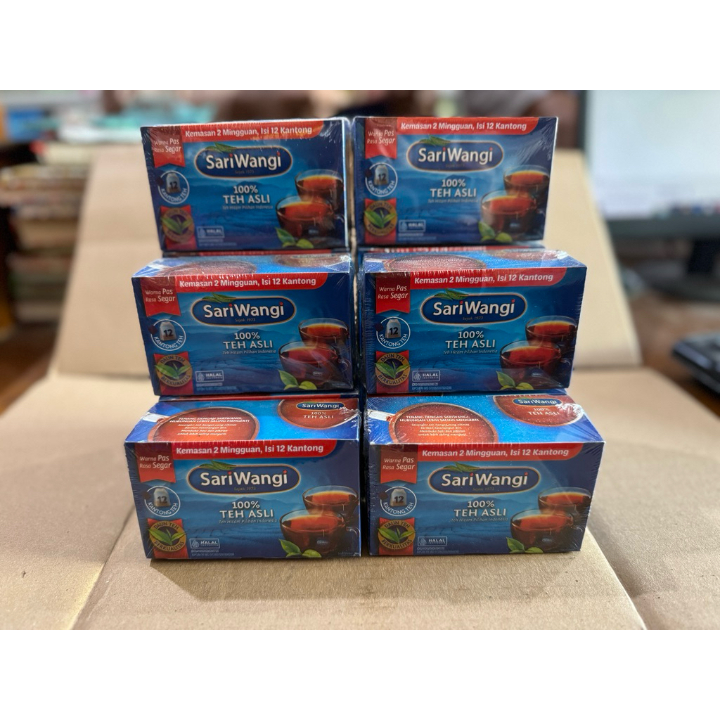 

Teh Sari Wangi 23g 12 Kantong Teh