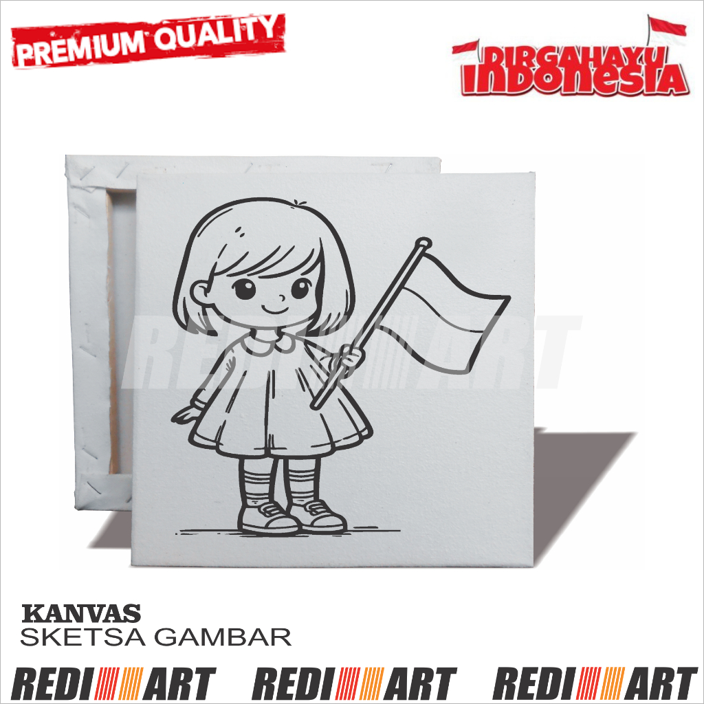 

Kalnas Lukis Mewarnai 20x20 cm Tema HUT RI / Kemerdekaan Indonesia