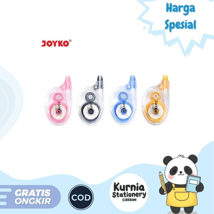 

Joyko Correction Tape / Tip Ex / Tip X / Pita Koreksi CT-508 Satuan