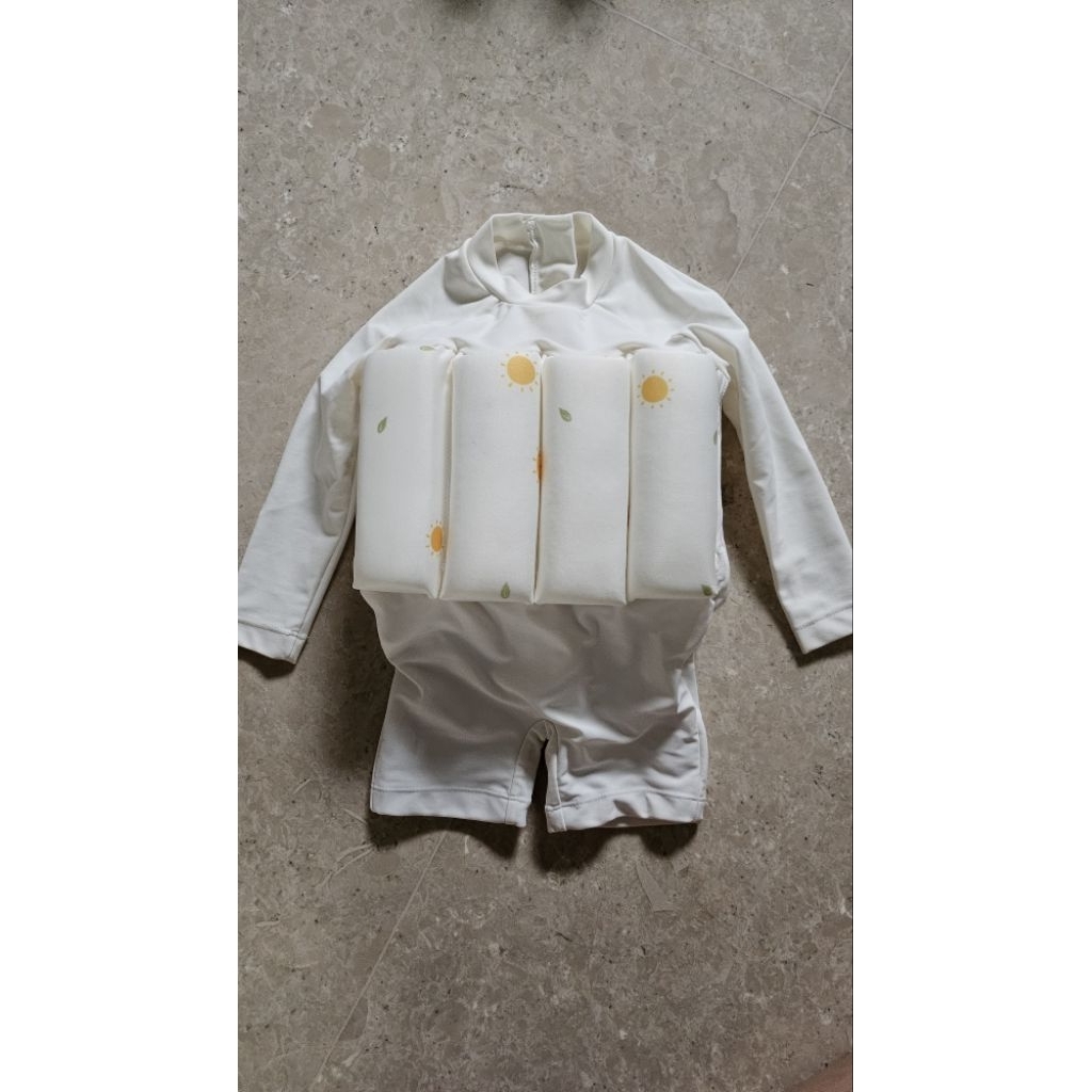 NEW❗️LeeVierra Kids x Elizabeth Zenifer Baju Renang Busa Anak Tangan Panjang sz 1 taun