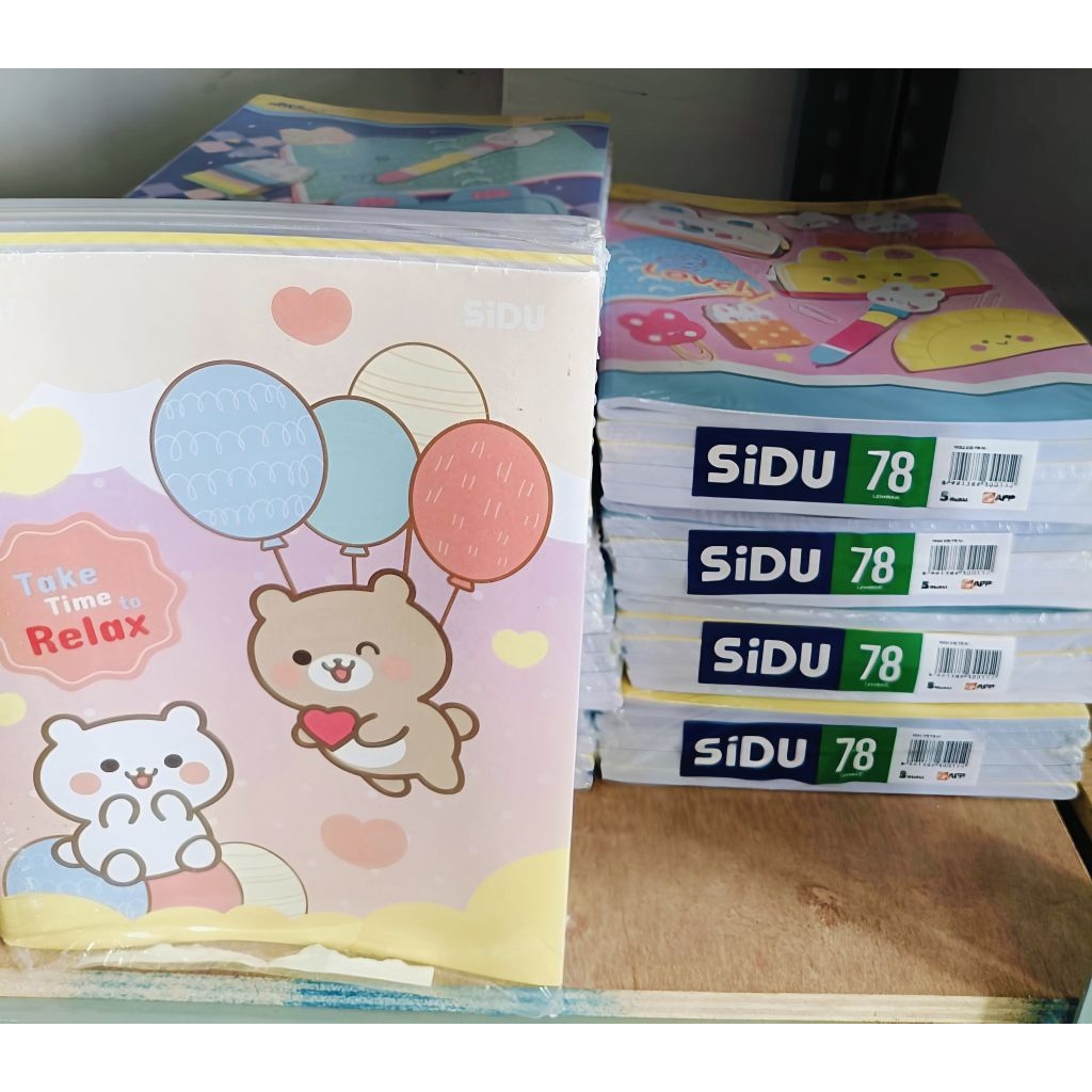 

SINAR DUNIA BUKU TULIS SIDU 78 LEMBAR