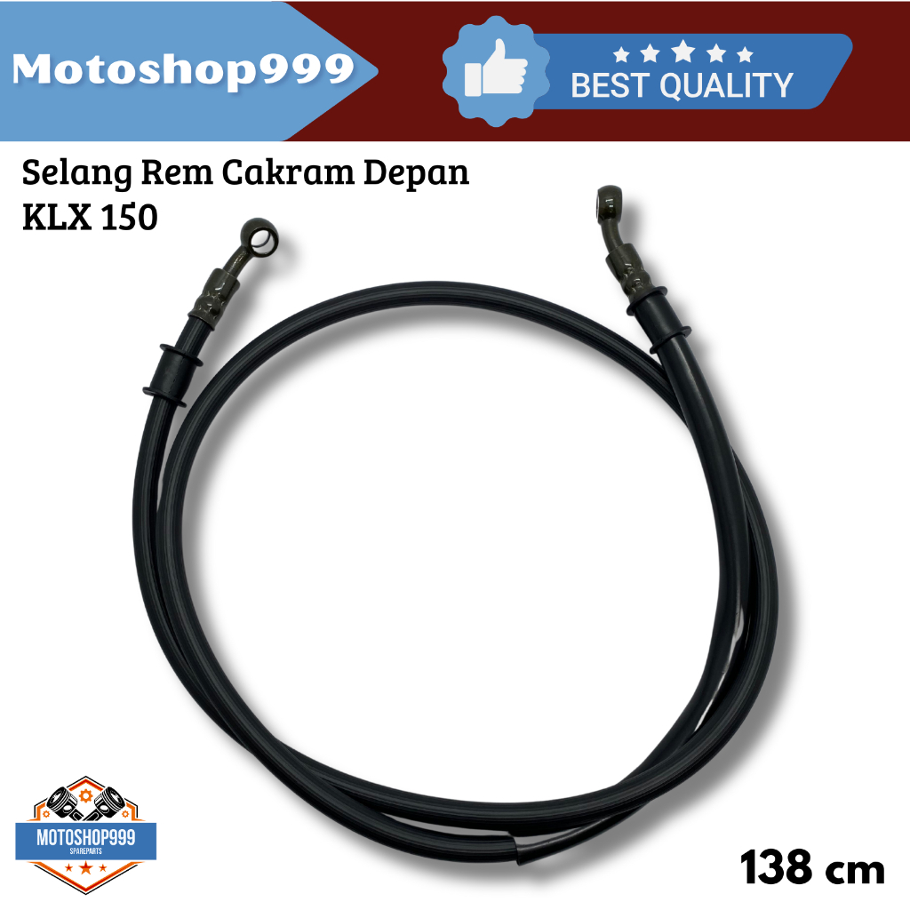 Selang Rem Depan KLX 150 / Selang Rem Cakram KLX 150 138 CM | KC