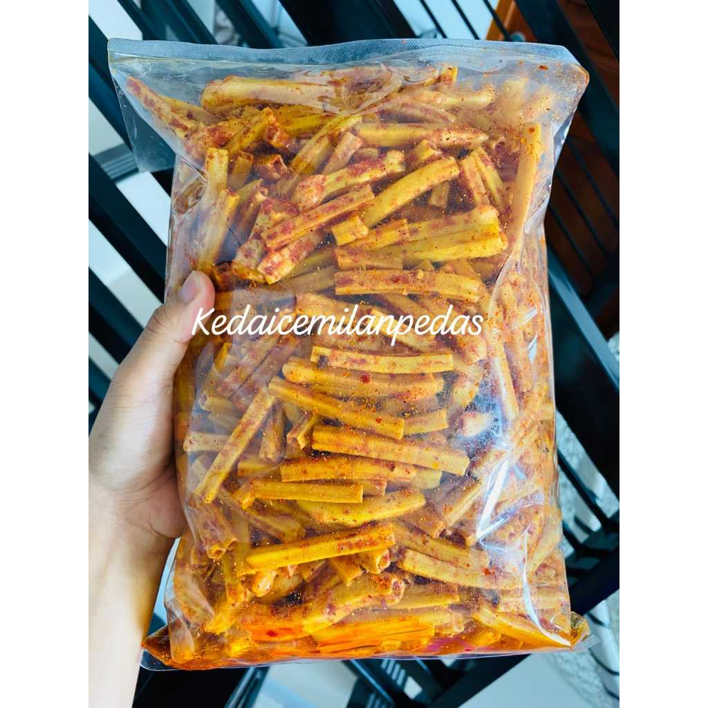

sebring potato/noni noni ready varian rasa pedas daun jeruk/original daun jeruk kemasan 1kg 500gr 250gr 100gr