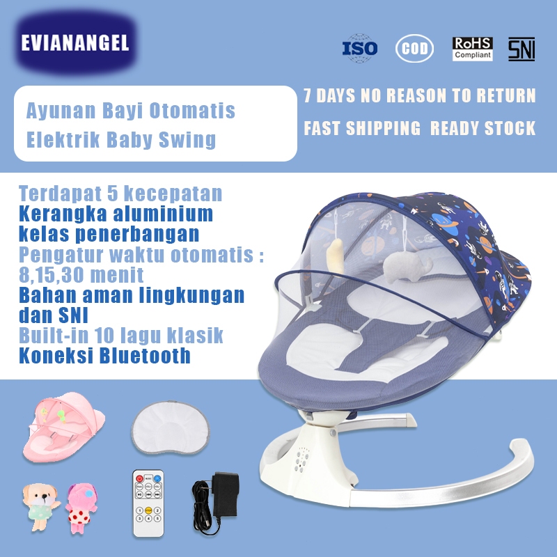 EVIANANGEL Ayunan Bayi Ayunan Bayi Otomatis / Ayunan Bayi Otomatis Ayunan Bayi Bouncer#Bouncer Bayi 