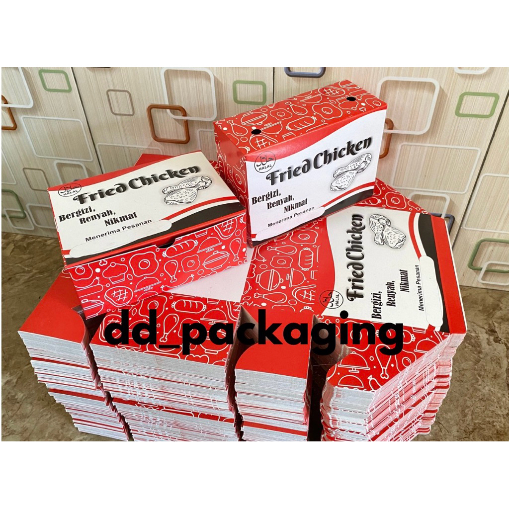 

Dus Friedchicken murah isi 30 lembar ukuran 12 x 16 x 7