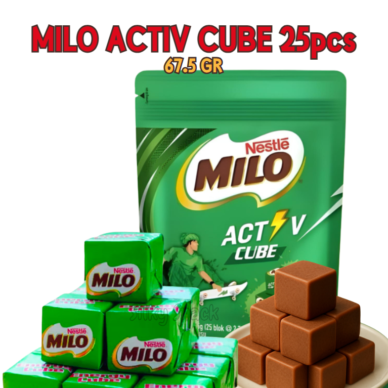 

Nestle MILO Activ Cube / Milo CUBE / Snack Milo Cube