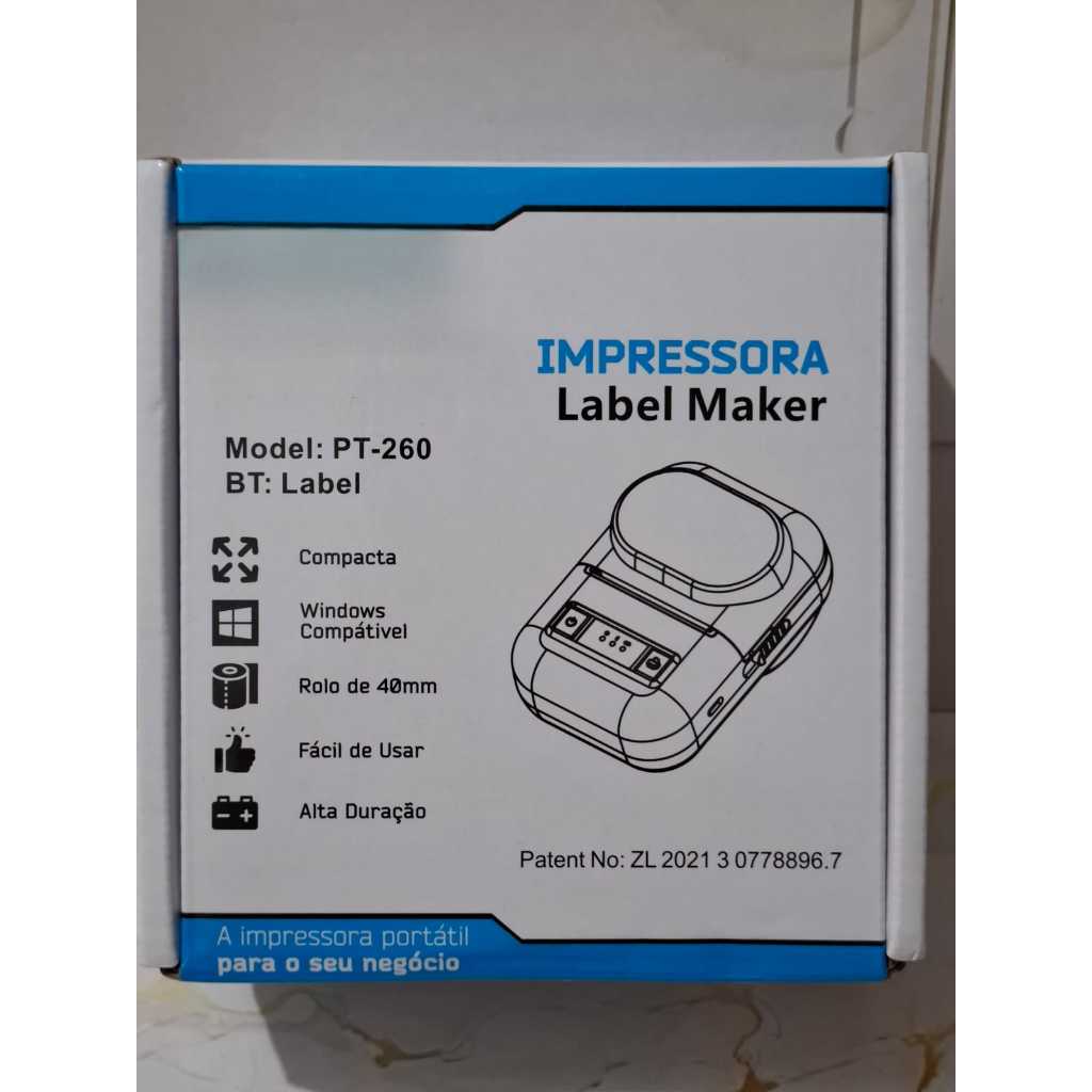 

impressora label maker mini portable thermal label marker printer bluetooth wireless