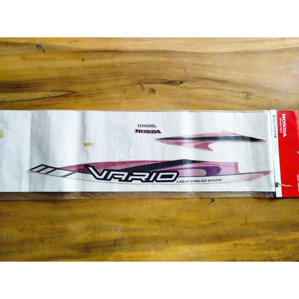 STRIPING STRIPE STICKER STIKER LIS LIST BODY BODI KIRI TANPA STIKER SAYAP KIRI VARIO CW 110 OLD LAMA