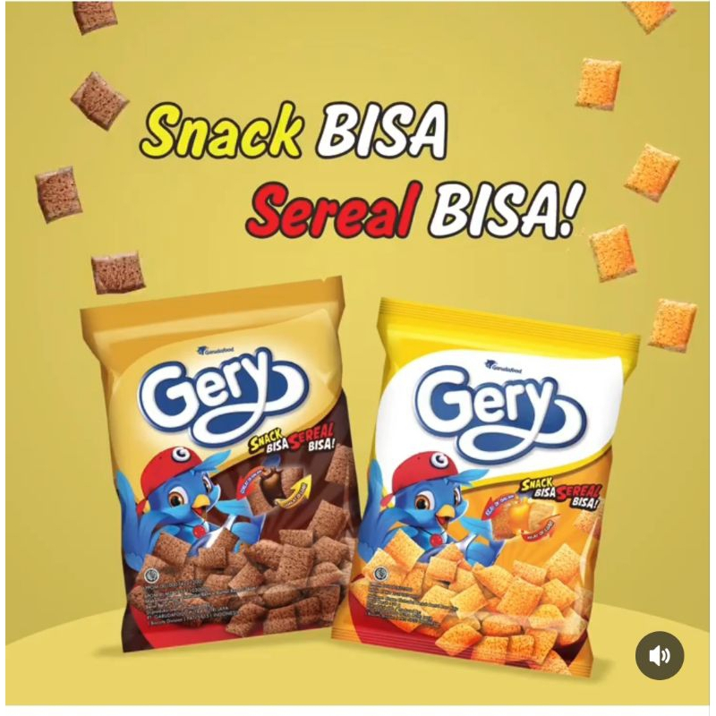 

Gery Snack & Sereal Bantal Extrude 26 gr [1 Pack isi 5 pcs]
