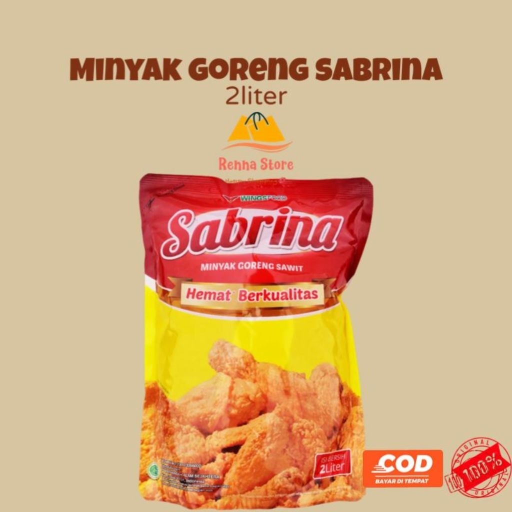 

3pcs SABRINA 2L Minyak Goreng Hemat Berkualitas