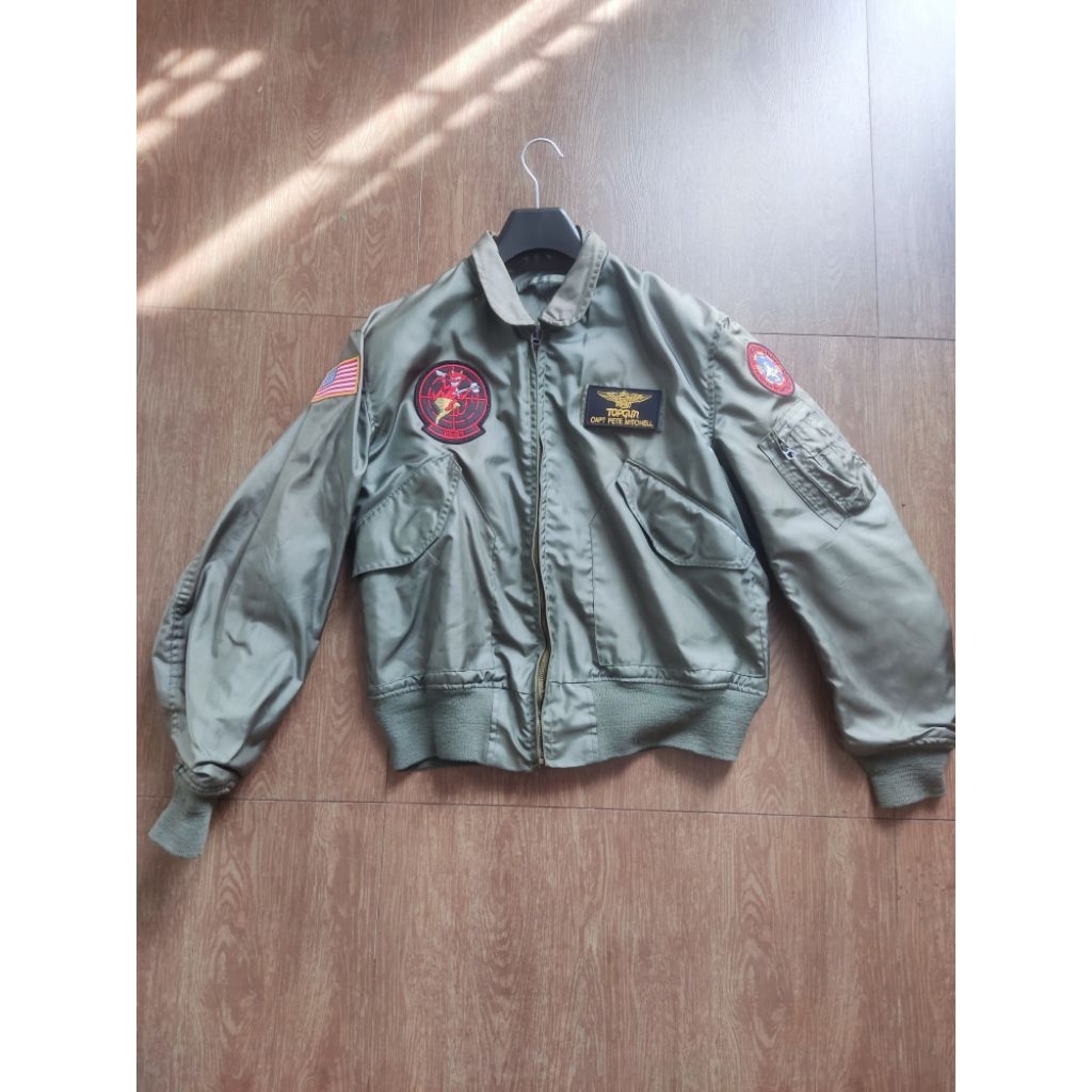 TOP GUN CWU-36/P Vintage First Pattern Aramid Flight Jacket