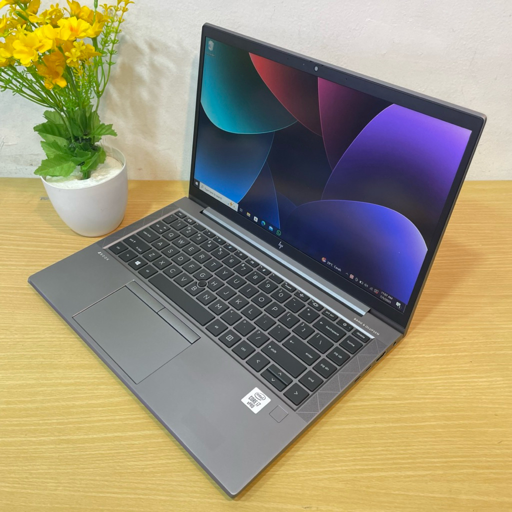 Laptop HP Zbook Firefly 14 G7/G8 Core i7 Gen 10 Ram 16gb SSD 256gb Mulus