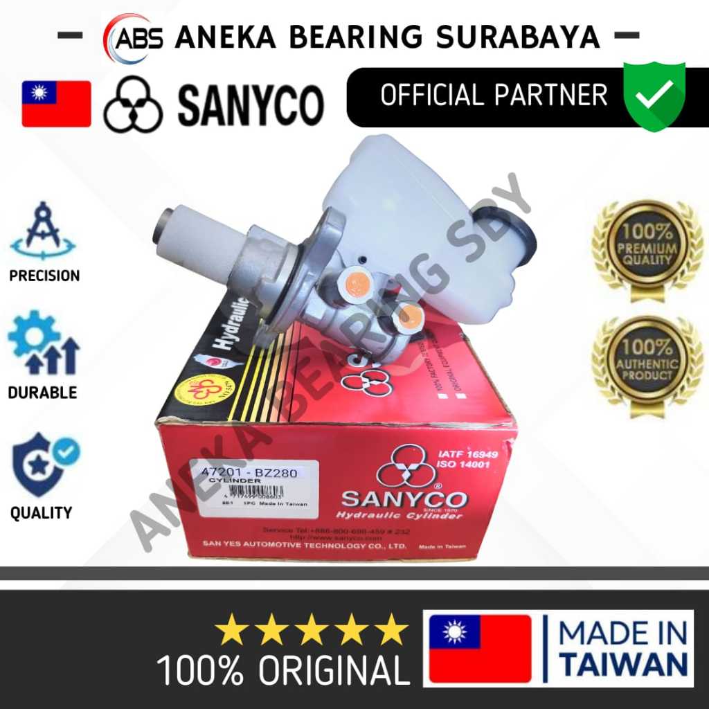BM ASSY MASTER REM ATAS LUXIO GRANMAX MATIC 47201-BZ280 SANYCO ORIGINAL BRAKE MASTER LUXIO GRANMAX M