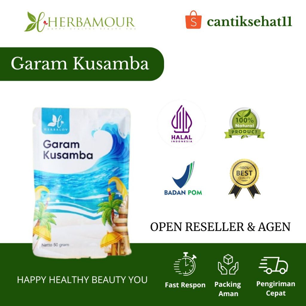 

Herbalov | Garam Kusamba Herbalov | Garam Murni Garam Laut Terbaik | 100% Murni