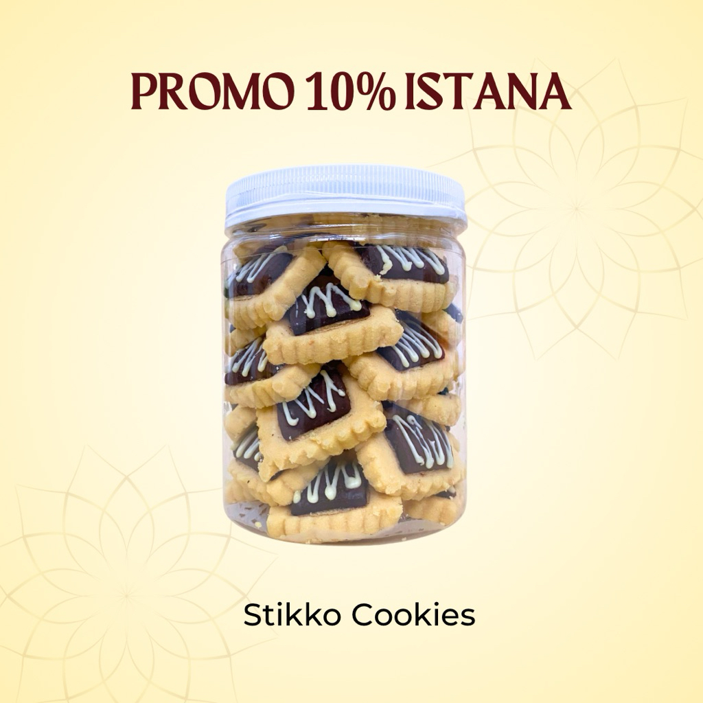 

ISTANA KUE KERING STIKKO COKLAT ECO COOKIES | Kue Coklat Stik Premium, Cookies Renyah dan Spesial Coklat Lumer