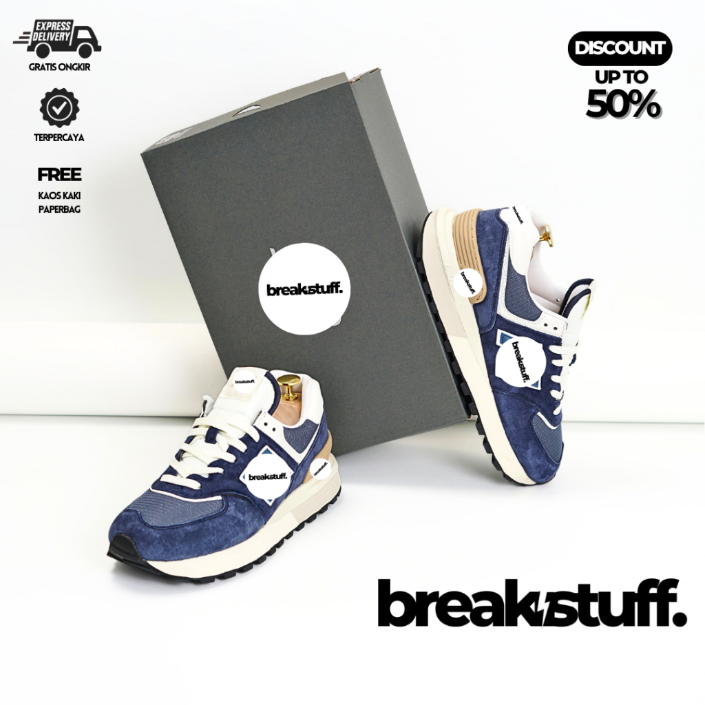 Sneakers 574 Legacy Navy 100% BNIB