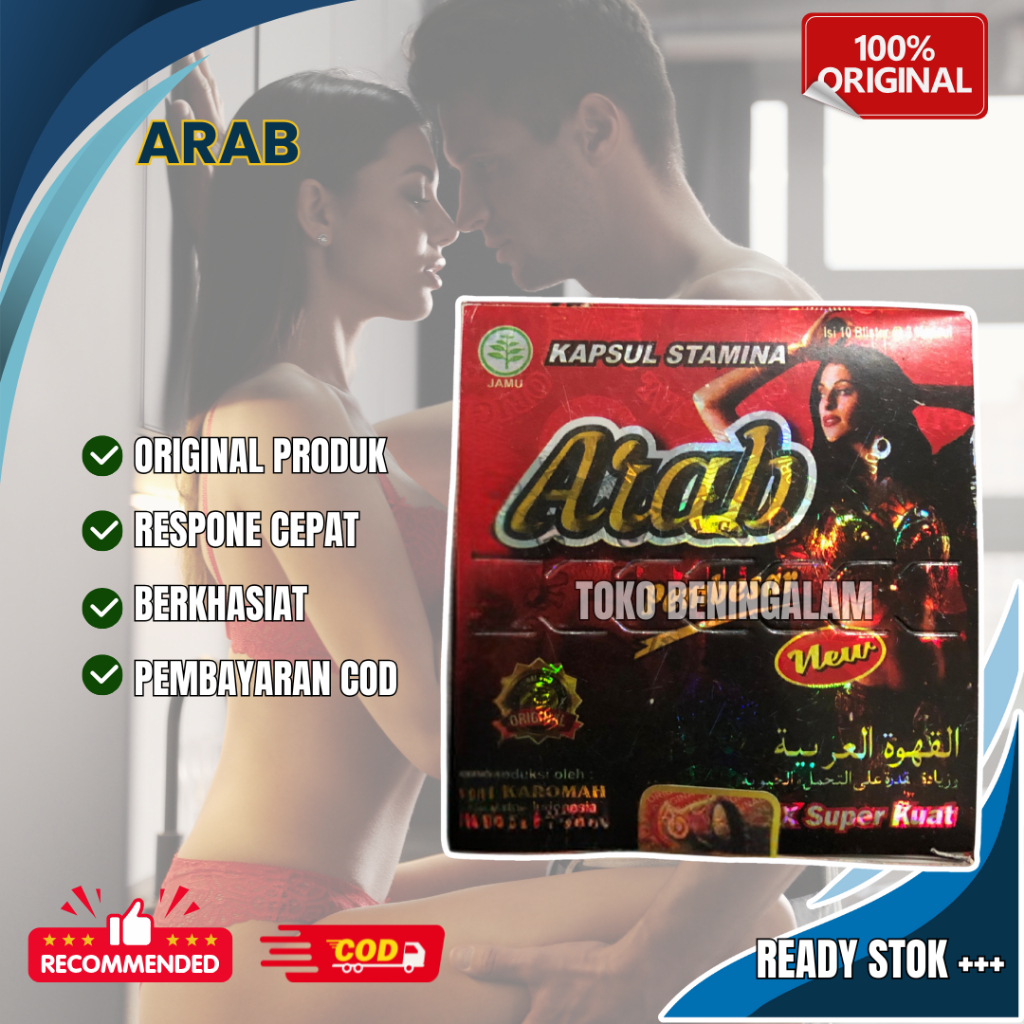 

A.R.A.B. Kapsul Original || Stamina Pria