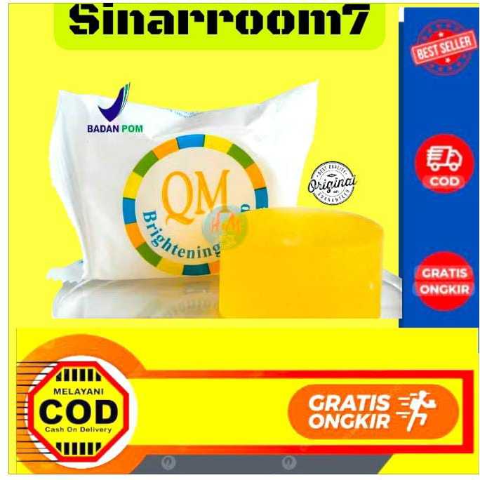 SABUN QM LIGHTENING SOAP ORIGINAL BPOM-SABUN QM