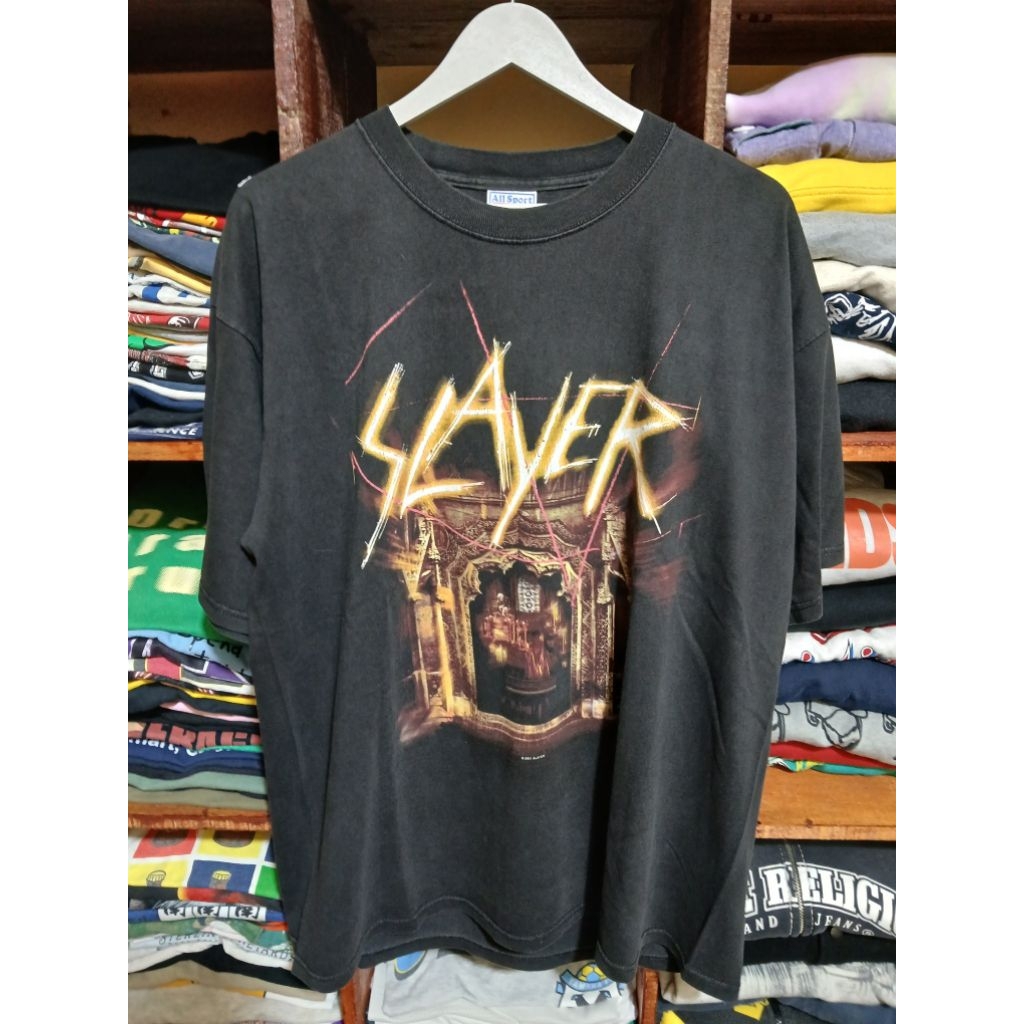 Kaos Band Slayer 2001 God Hates Us All Tour - XL