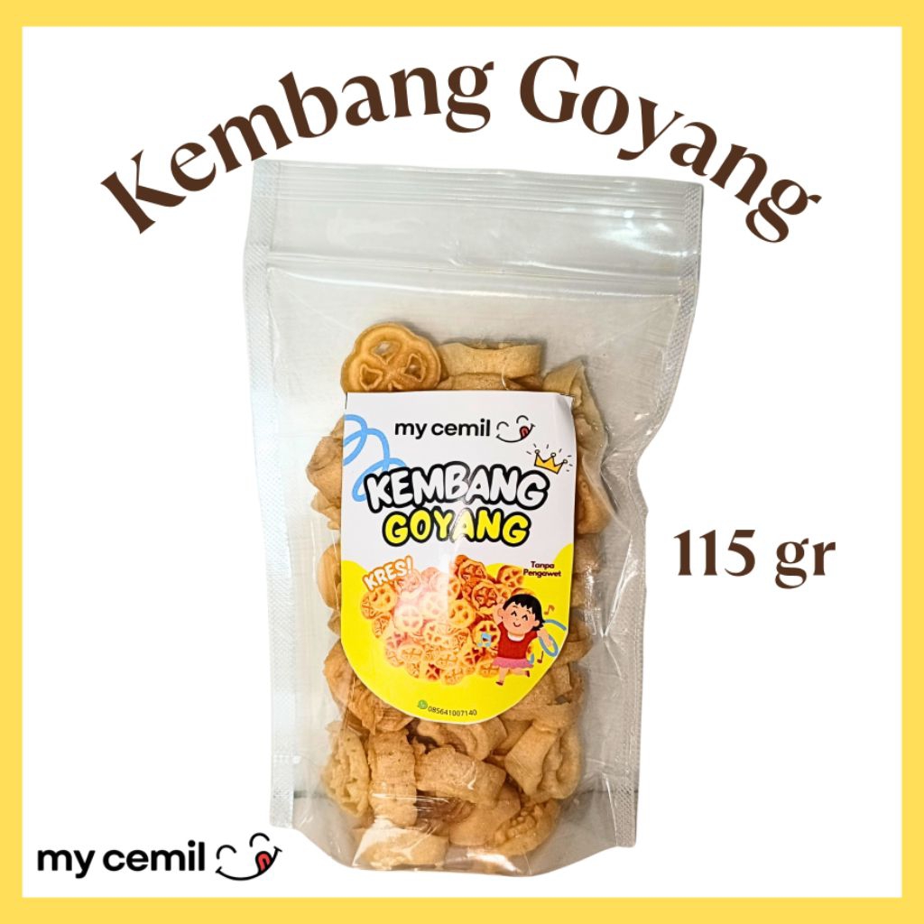 

Kembang Goyang Mini, Kue Saroja, Krispi, 100% Halal