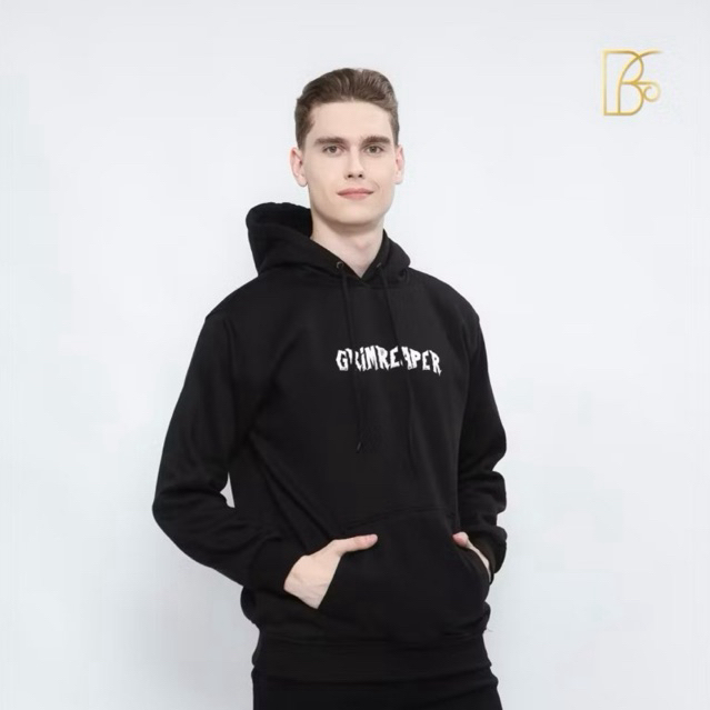 Jaket Pria Model Hoodie Jaket Dewasa Hoodie Bahan Flece Jaket Pria  Wanita Dewasa 45-65 kg