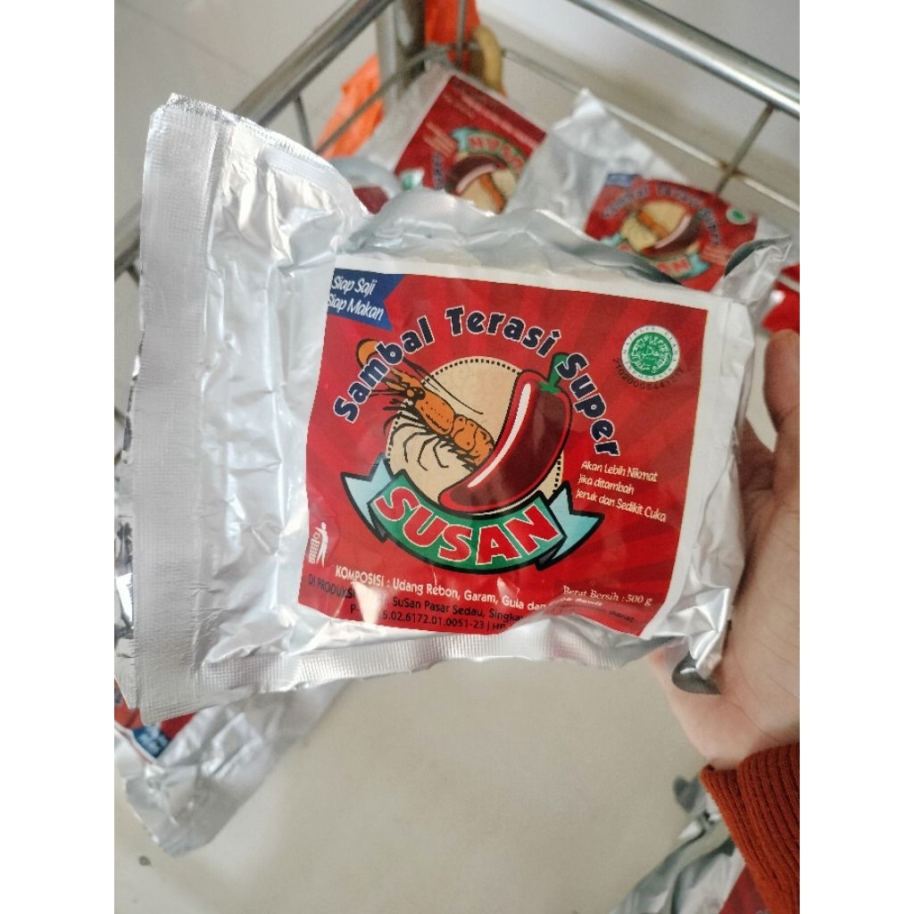 

Terasi Super SUSAN khas singkawang 500gram Siap saji