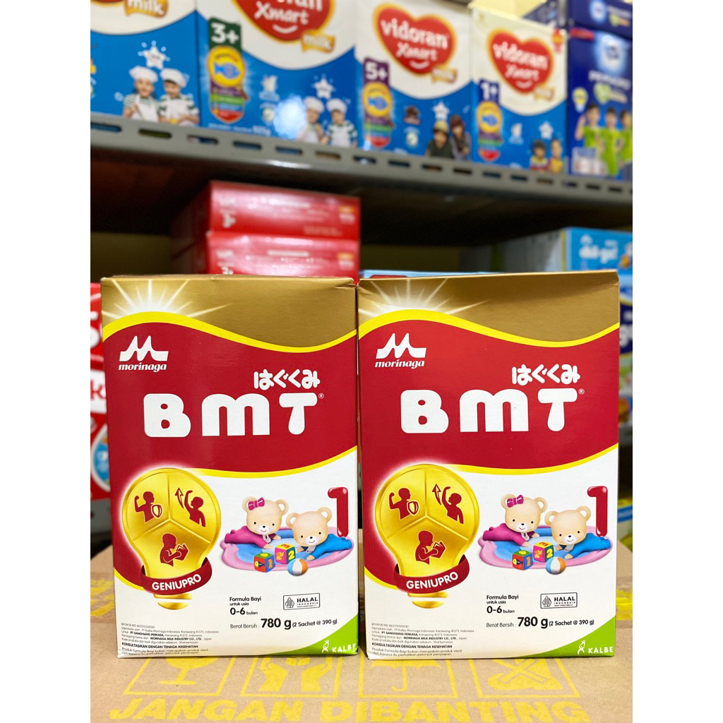 

Morinaga BMT Gold Geniupro Formula Bayi Usia 0-6 Bulan 780gr Exp Agustus 2026