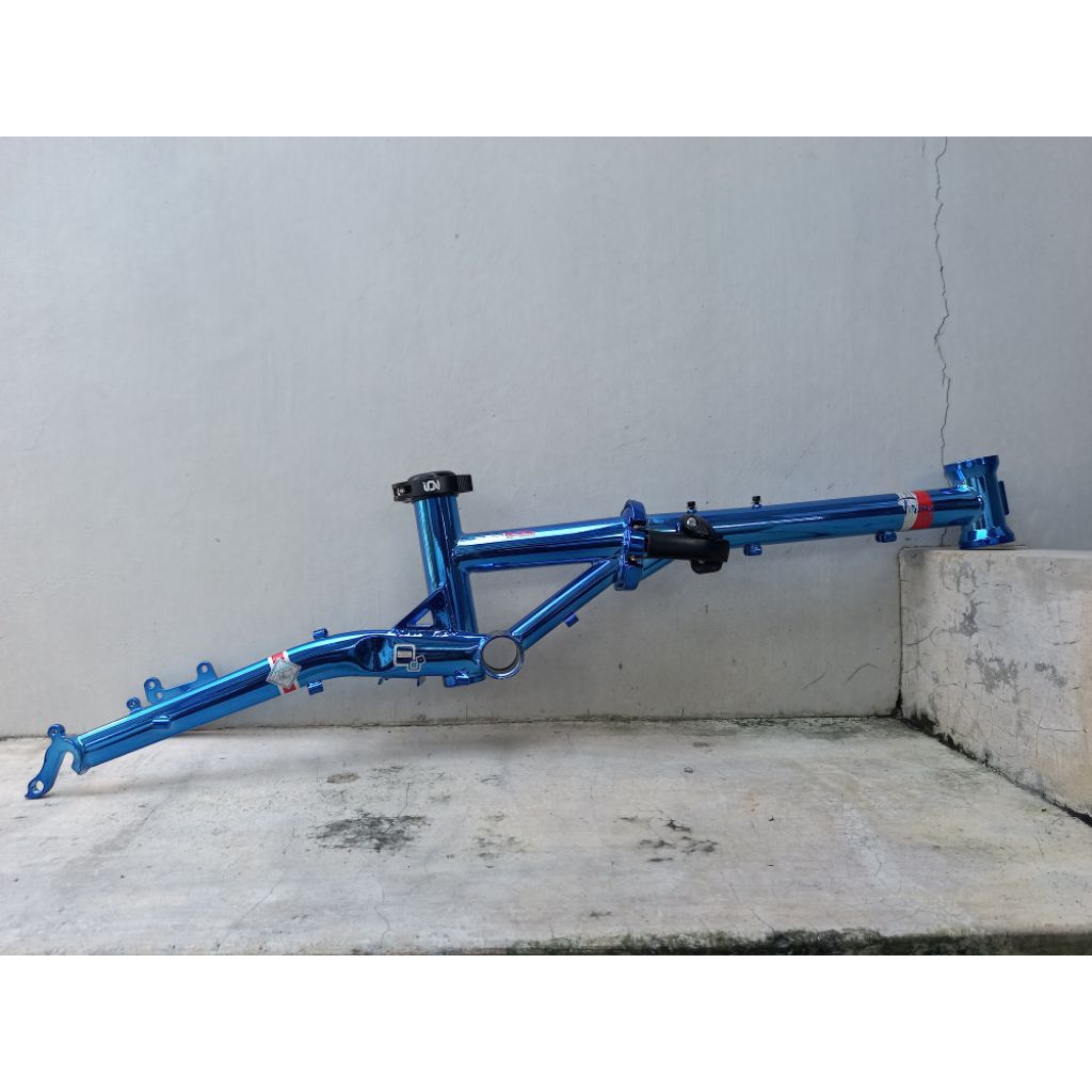 Frame Sepeda Lipat Frame Seli Frame Folding Bike Frame Ecosmo Z8 Roda 451 FoldX Fold X Element FoldX