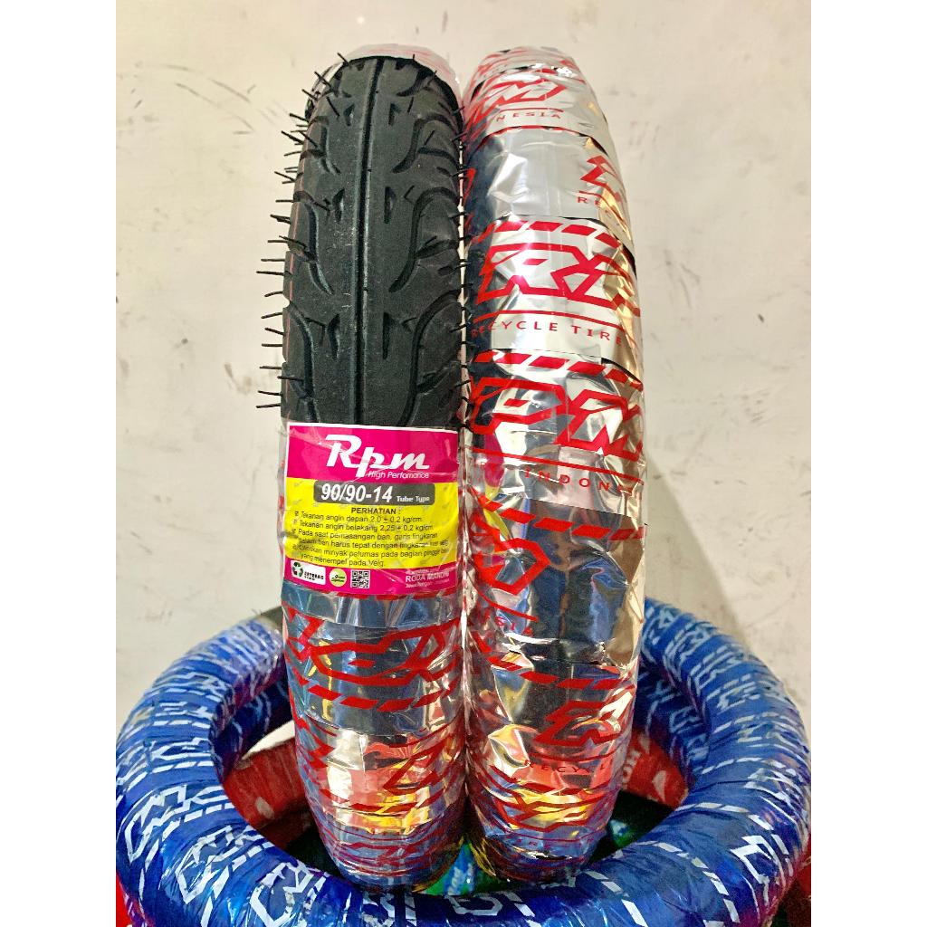 PROMO BAN MATIC RPM 90/90-14 RING 14 tubetype ban 90/90-14 ban metik ban matic ban rpm 90/90-14 ban 