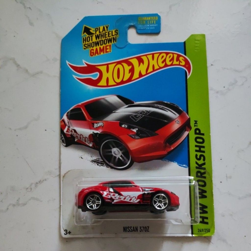 Hotwheels HW Workshop Nissan 370Z Merah