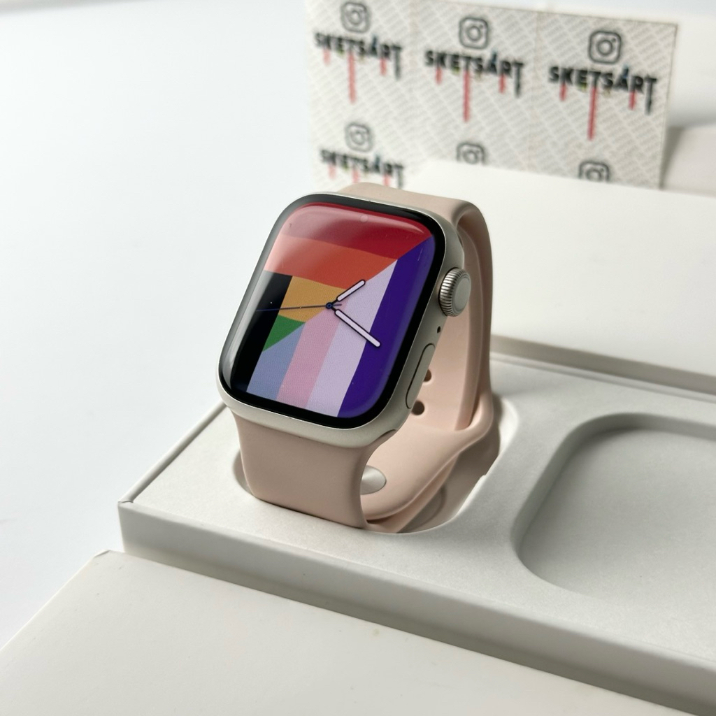 Apple Watch Series 7 41mm Starlight iwatch All Original