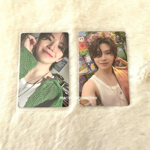 PHOTOCARD SEVENTEEN WOOZI KLEPON & FLOWER CROWN BUNDLE