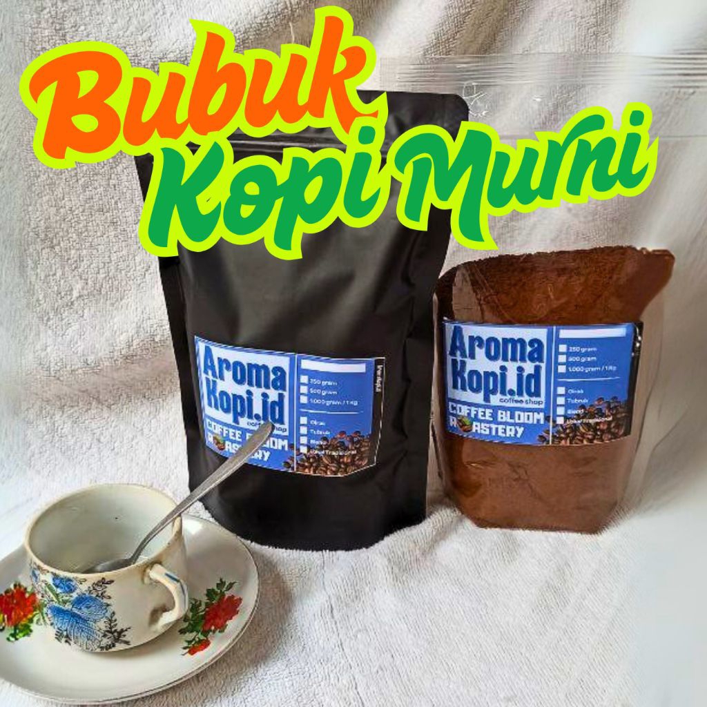 

Bubuk Kopi Murni 100% Original Asli – Kopi Hitam Kental Pekat Tanpa Campuran