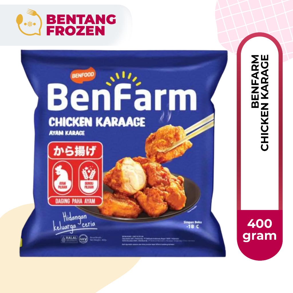 

Benfarm Chicken Karage 400 Gram / Karaage Ayam