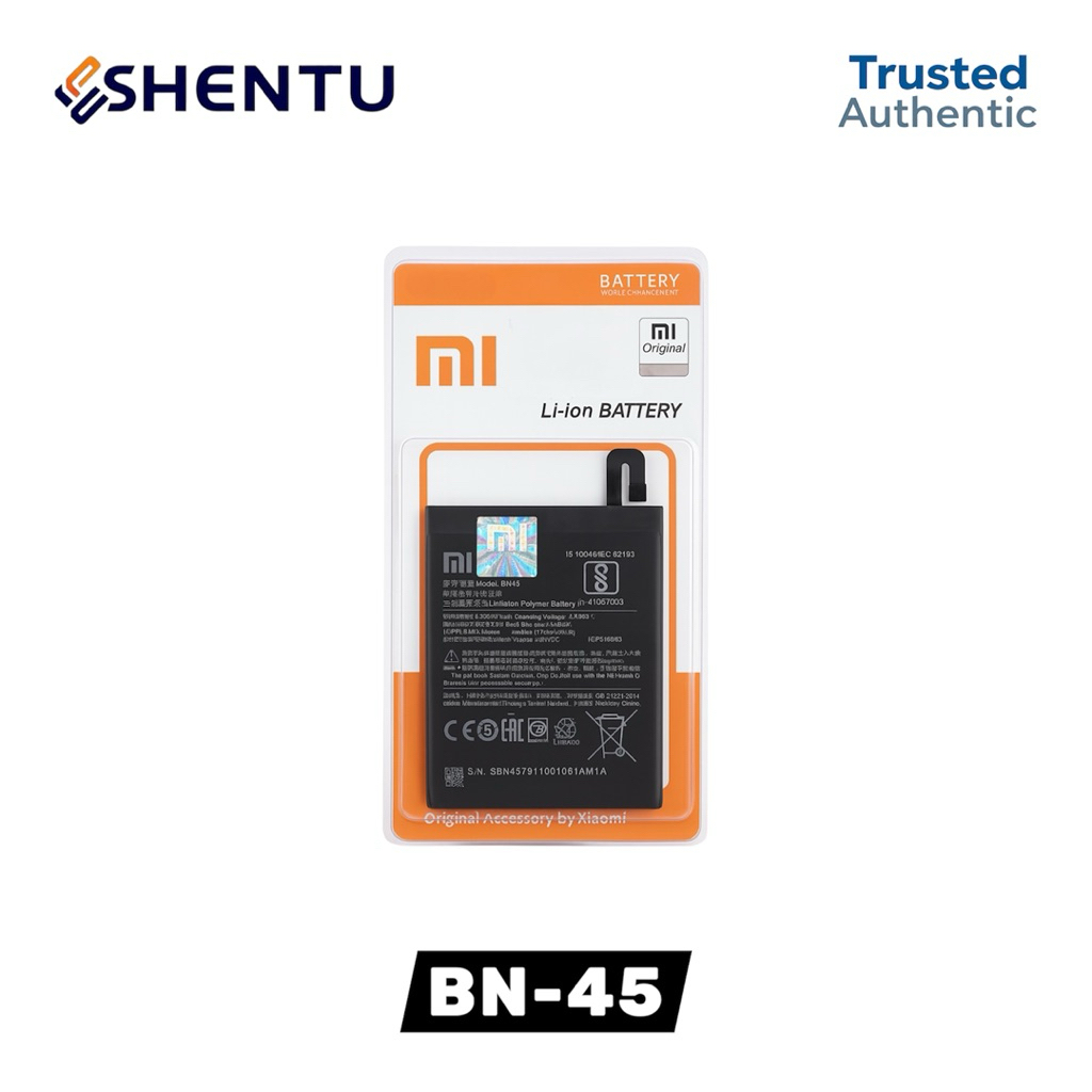 Baterai BN-45 XIAOMI REDMI NOTE 5/REDMI NOTE 5 PRO BN45 Batrai Batre Ori