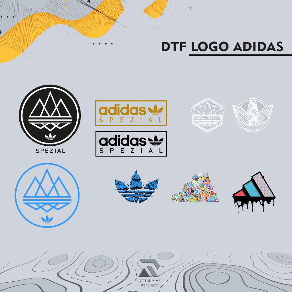 

Stiker Sablon DTF Press/Setrika Logo Adi Das