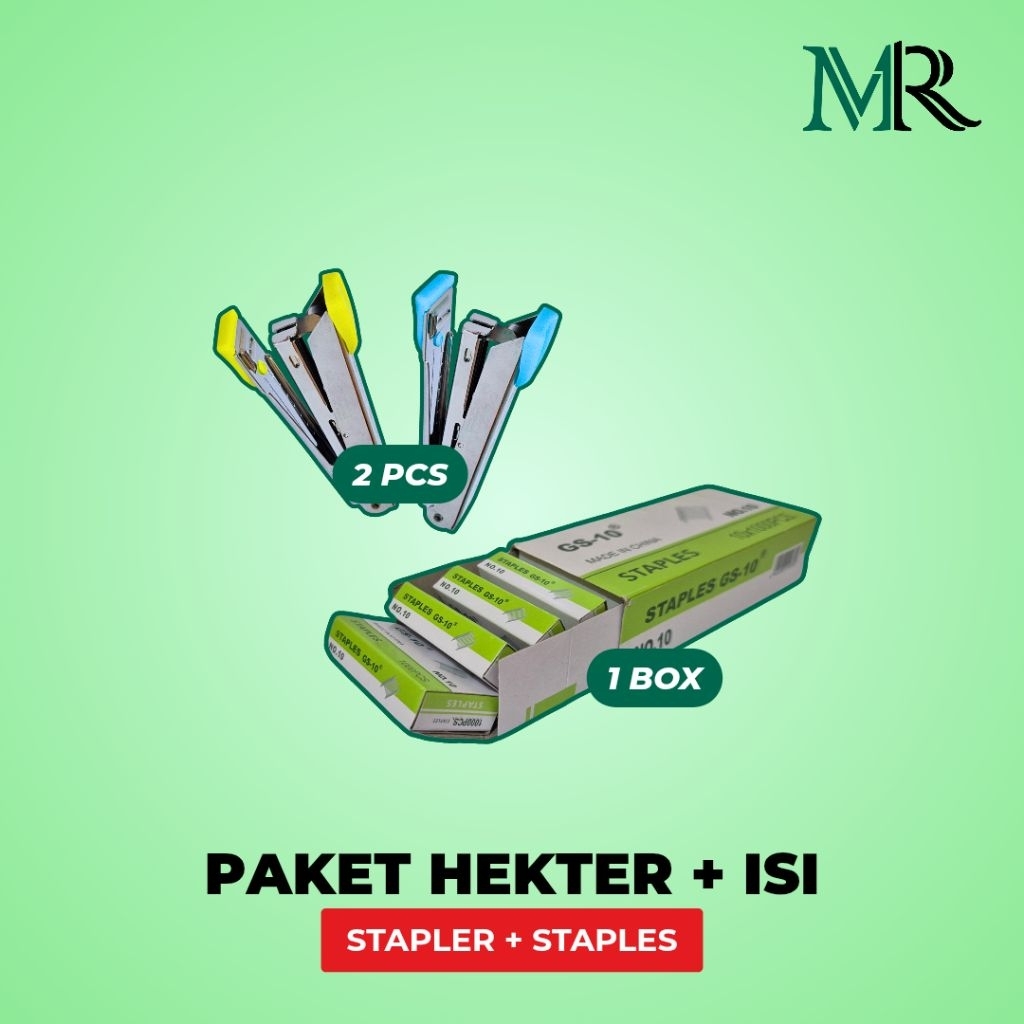 

Paket Bundling Hekter + Isi Staples - Hemat untuk Kebutuhan Kantor